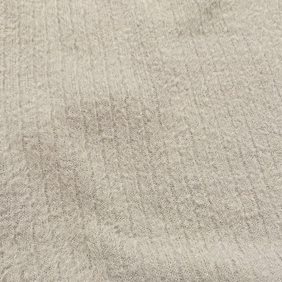 Hippie Rose Tan Wide Leg Fleece Pants - Picture 7 of 8